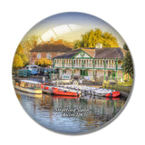 UK England Stratford-upon-Avon 3D Fridge Magnet Crystal Glass
