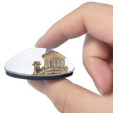 UK England Sunderland Keel Square 3D Fridge Magnet Crystal Glass