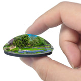 UK England Surrey Guildford Gardens 3D Fridge Magnet Crystal Glass