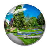 UK England Surrey Guildford Gardens 3D Fridge Magnet Crystal Glass