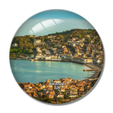 UK England Swanage Bay View 3D Fridge Magnet Crystal Glass