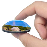 UK England Swanage Durlston Country Park 3D Fridge Magnet Crystal Glass