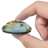 UK England Swanage Jurassic Coast 3D Fridge Magnet Crystal Glass