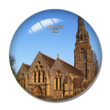 UK England Taunton Church 3D Fridge Magnet Crystal Glass