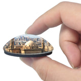 Egypt Mosque Cairo 3D Fridge Magnet Crystal Glass