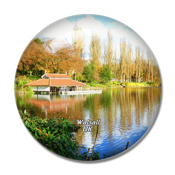 UK England Walsall Arboretum 3D Fridge Magnet Crystal Glass