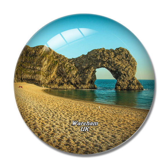 UK England Wareham Lulworth Cove and Durdle Door 3D Fridge Magnet Crystal Glass