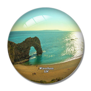 UK England Wareham Lulworth Cove and Durdle Door 3D Fridge Magnet Crystal Glass