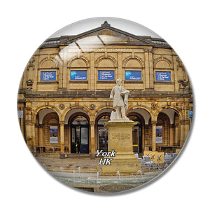 UK England York Art Gallery 3D Fridge Magnet Crystal Glass