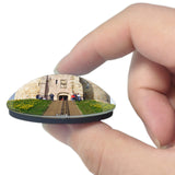 UK England York Clifford's Tower 3D Fridge Magnet Crystal Glass