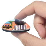 Americus Global Village Georgia USA 3D Fridge Magnet Crystal Glass