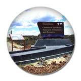 Arco Craters of the Moon Park Idaho USA 3D Fridge Magnet Crystal Glass