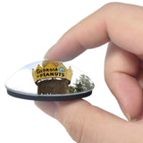 Ashburn World's Largest Peanut Georgia USA 3D Fridge Magnet Crystal Glass