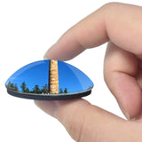 Astoria Column Oregon USA 3D Fridge Magnet Crystal Glass