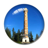Astoria Column Oregon USA 3D Fridge Magnet Crystal Glass