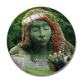 Atlanta Botanical Garden Georgia USA 3D Fridge Magnet Crystal Glass