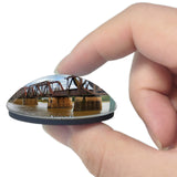 Augusta Riverwalk Georgia USA 3D Fridge Magnet Crystal Glass