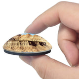 Badlands Wall South Dakota USA 3D Fridge Magnet Crystal Glass