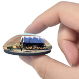 Baker  Oregon Trail Interpretive Center USA 3D Fridge Magnet Crystal Glass