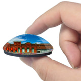 Baraboo Wisconsin USA 3D Fridge Magnet Crystal Glass