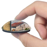 Barn Ohio USA 3D Fridge Magnet Crystal Glass