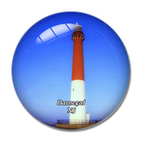 Barnegat Light Lighthouse New Jersey USA 3D Fridge Magnet Crystal Glass