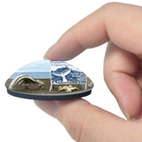 Barrow Beach Alaska USA 3D Fridge Magnet Crystal Glass