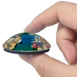 Bayonne Port Terminal New Jersey USA 3D Fridge Magnet Crystal Glass