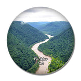 Beckley Grandview State Park West Virginia USA 3D Fridge Magnet Crystal Glass