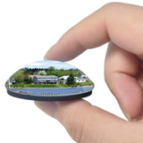 Belfast Harborwalk Maine USA 3D Fridge Magnet Crystal Glass