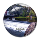 Bellefonte Talleyrand Park Pennsylvania USA 3D Fridge Magnet Crystal Glass