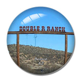 Benson Double R Ranch Arizona USA 3D Fridge Magnet Crystal Glass