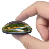 Big Bend Rio Grande River Texas USA 3D Fridge Magnet Crystal Glass