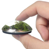 Big Rapids Riverwalk Michigan USA 3D Fridge Magnet Crystal Glass