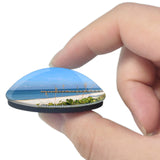 Bradenton Beach Florida USA 3D Fridge Magnet Crystal Glass