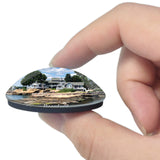 Branford Thimble Islands Connecticut USA 3D Fridge Magnet Crystal Glass