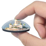 Finland Helsinki Cathedral 3D Fridge Magnet Crystal Glass