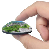 Bruceton Mills West Virginia USA 3D Fridge Magnet Crystal Glass