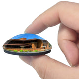 Buffalo Martin House NY USA 3D Fridge Magnet Crystal Glass