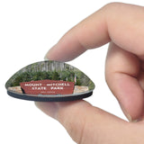 Burnsville Mount Mitchell State Park North Carolina USA 3D Fridge Magnet Crystal Glass