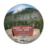 Burnsville Mount Mitchell State Park North Carolina USA 3D Fridge Magnet Crystal Glass