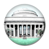 Cambridge Massachusetts Institute of Technology Massachusetts USA 3D Fridge Magnet Crystal Glass