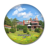 Canandaigua Sonnenberg Mansion NY USA 3D Fridge Magnet Crystal Glass
