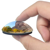 Castle Dale Canyon Utah USA 3D Fridge Magnet Crystal Glass