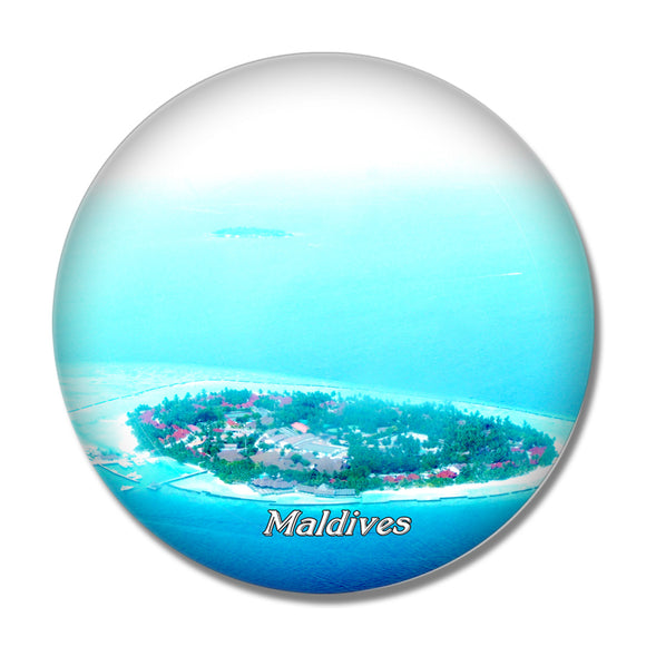 Centara Grand Island Resort Maldives 3D Fridge Magnet Crystal Glass