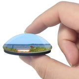 Cheboygan Park Michigan USA 3D Fridge Magnet Crystal Glass