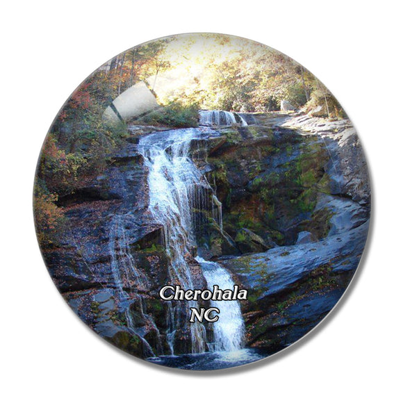 Cherohala Skyway North Carolina USA 3D Fridge Magnet Crystal Glass