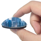Chicago Navy Pier Illinois USA 3D Fridge Magnet Crystal Glass