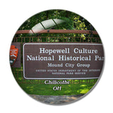 Chillicothe Hopewell Park Ohio USA 3D Fridge Magnet Crystal Glass