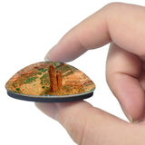 Chinle Spider Rock Arizona USA 3D Fridge Magnet Crystal Glass